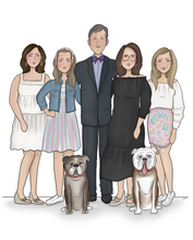 Load image into Gallery viewer, Family of 13 - Custom Portrait