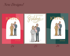 Holiday Cards: DIGITAL FILE ONLY (Print Yourself) Add-on Purchase
